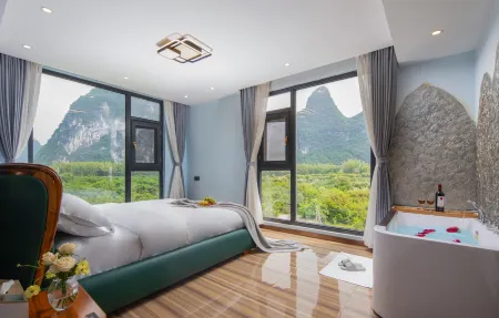 Li Shu Garden Homestay (Yangshuo 20 RMB Scenic Area Li Jiang Branch) Отели рядом с достопримечательностью «Li River Scenic Area»