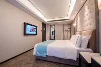 希岸酒店（銀川高鐵站懷遠夜市店） 鄰近寧夏回族自治區委黨校-玉靈園的酒店