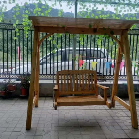 Our small courtyard homestay