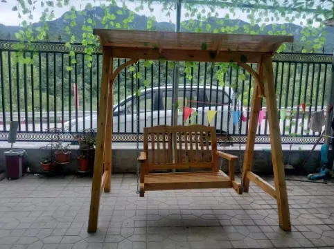 Our small courtyard homestay