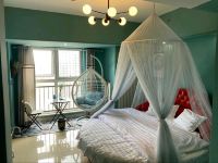 赤峰月之湾公寓 - 清新优雅圆床房