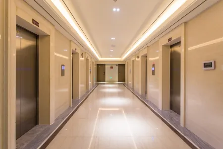 Blueberry Chain Hotel Apartment (Linyi Hengda Huafu Store) Отели рядом со станцией Linyi North Railway Station