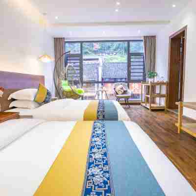 梵凈山驛路港灣精品民宿（梵凈山東門店） Rooms