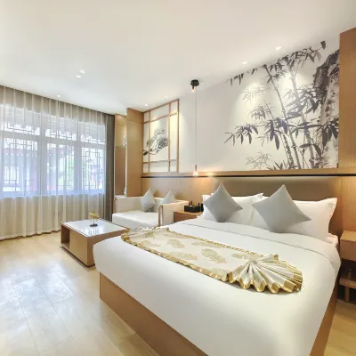 花棠院酒店（眉山穿越盛世店） 鄰近眉山商業水街的酒店