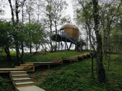 Guanshan Prairie Huaxi Sushang Tree House Hostel