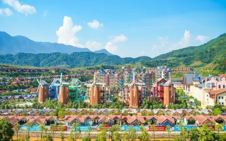 Tongqi Yunshe Holiday Villa (Heyuan Bavarian Manor Branch) Отели рядом с достопримечательностью «Spring Woods»