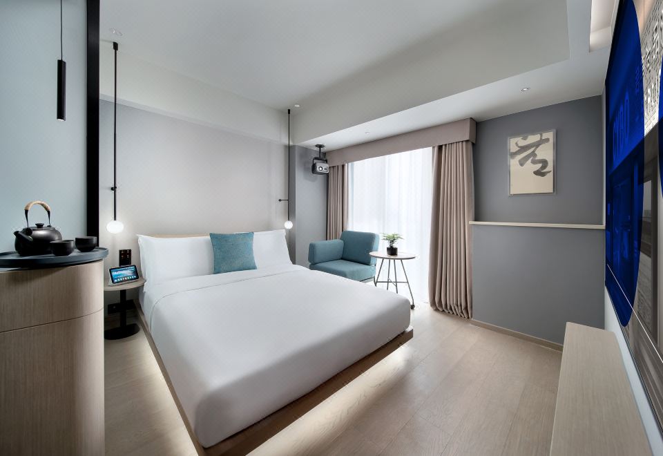 Cybo 스테이션 Ssaw 샹핀 호텔의 로비 또는 객실 내부 모습