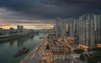 Shanqi Houshe High-altitude Riverview Hotel (Chongqing Beibin Road Yujia Wharf)