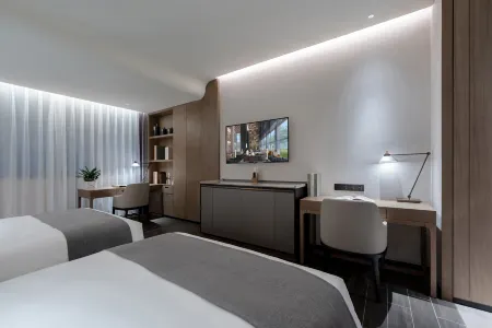 Genpla Hotel, Shenzhen Qianhai Отели рядом с достопримечательностью «Спортивный центр Боань-поле для плавания»