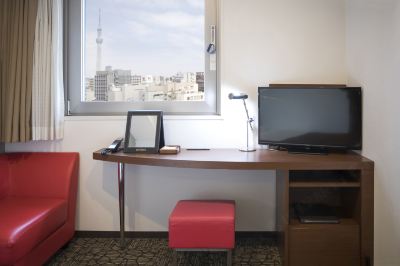 スカイツリービューのスーペリアルーム(ダブルベッド) ホテルマイステイズ浅草橋の写真