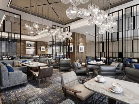 Shanghai Marriott Hotel Yangpu Riverside Отели рядом с достопримечательностью «Yangpu Riverside District»