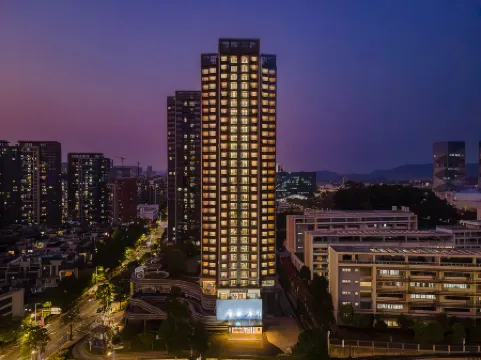 Adoor Suites Guangming City Shenzhen Отели рядом с достопримечательностью «Guangming Mass Sports Center»