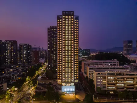 Adoor Suites Guangming City Shenzhen Отели рядом со станцией Guangmingcheng Railway Station