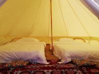 中卫仰望星空沙漠露营基地 - 摩洛哥家庭双床大帐篷（公共卫浴）