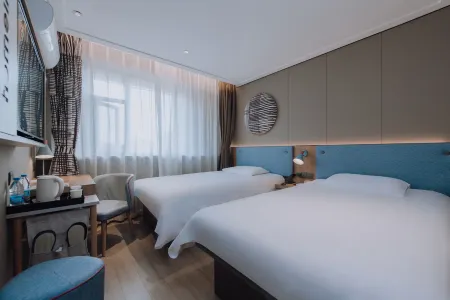 Homeinn · neo (Shanghai Chongming Bayi Road Pedestrian Street) Отели рядом с достопримечательностью «Xisha Wetland»