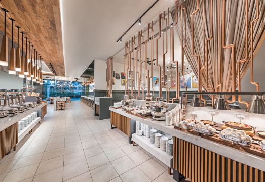 시타딘 세부 시티 객실의 주방 모습