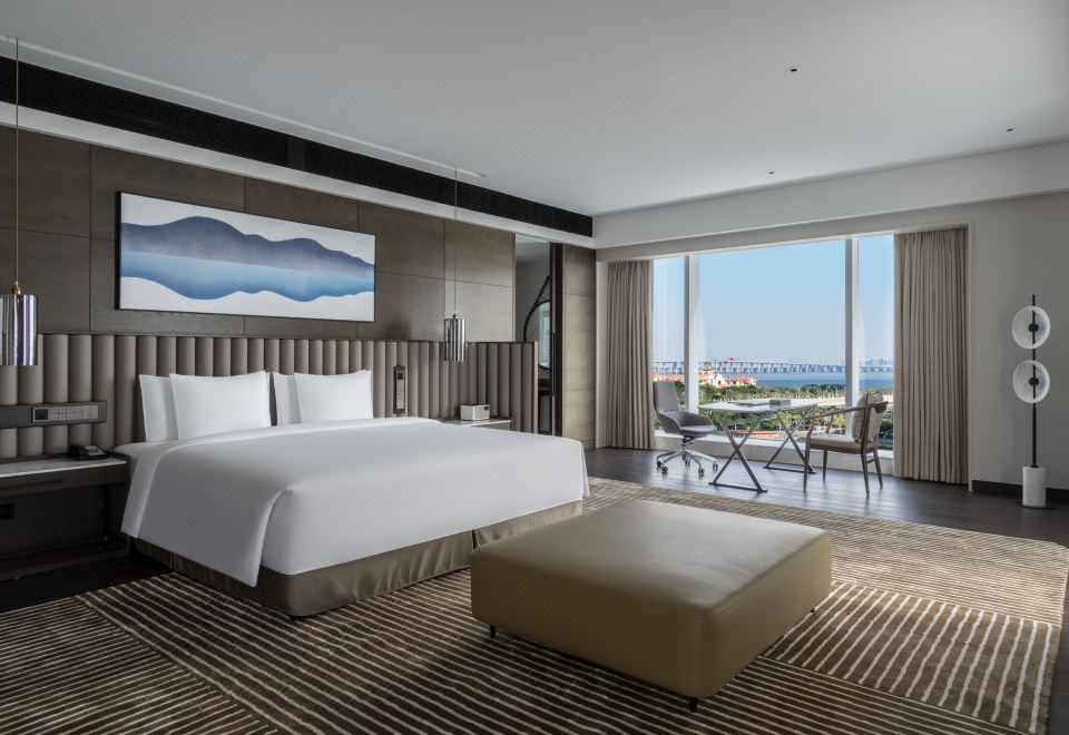 크라운 플라자 샤먼 지메이 바이 IHG의 시원한 바다 전망