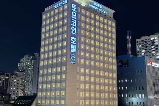 東横INN釜山西面の外観の様子