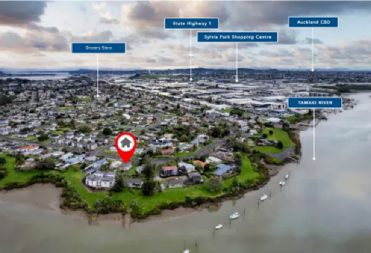 Waterfront Villa Near Ikea and Sylvia Park Hotels near هاويك