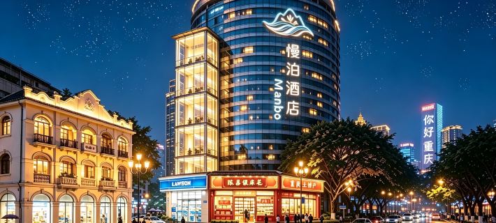 Manbo Hotel (Jiefangbei Area Hong Ya Dong) 충칭 호텔