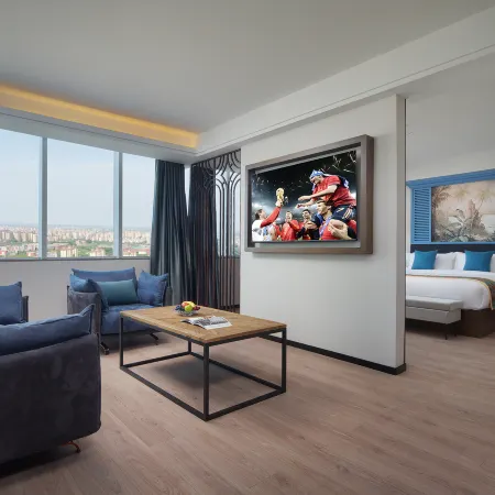 Mehood Hotel (Hebi High-Speed Railway Station Qihe Jinsha Beach)