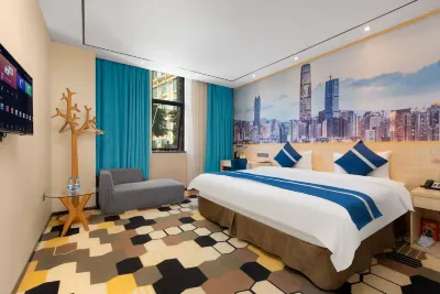 安吉飯店（深圳木棉灣地鐵站大世紀花園店） 石芽嶺公園附近的飯店