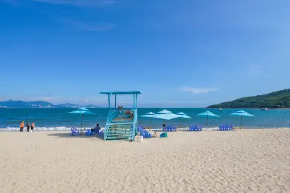 Small Path Bay Beach with Sea View and Beautiful Accommodation