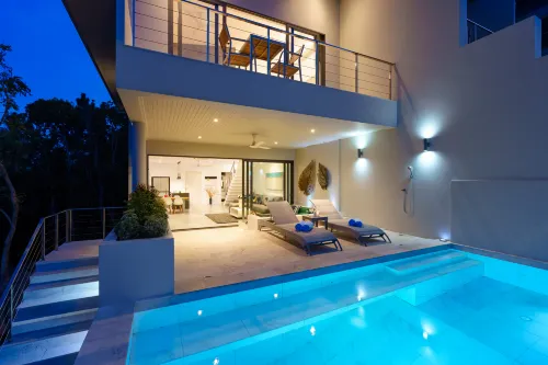 Villa Casa Bella - Private-Pool, Luxury Villa Near Bangrak Beach - maisons de vacances