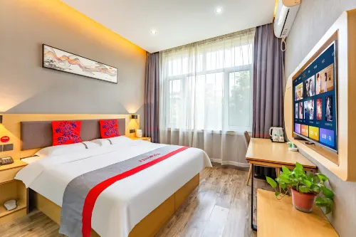 Junyi Chain Hotel (Ancient City of Zhengding Longxing Temple) - servizio colazione