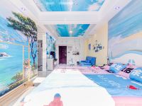 淄博房东逆时光公寓 - 蓝色海洋一室大床房