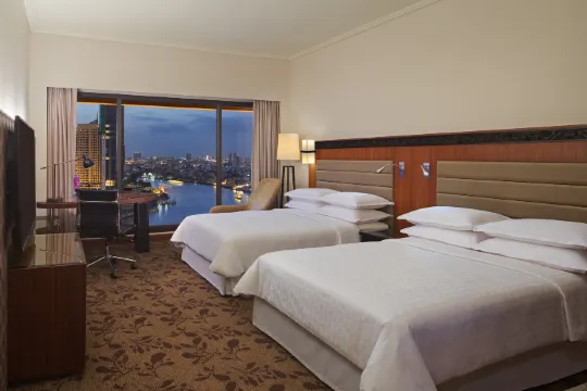 Premium Deluxe Two Double Room With River View