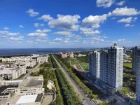 Guanhailu V+ Homestay (Yantai University Wanda Plaza) - Bjergudsigt