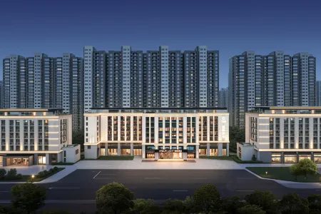 Atour Light Hotel, Qujiang Campus of Xi'an University of Technology , Datang Everbright City, Xi'an Отели рядом с достопримечательностью «Xi'an University of Technology (West Area)»