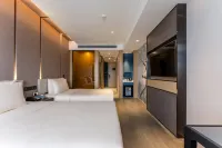 蘇州新區淮海街亞朵酒店 鄰近蘇州市體育中心乒乓球羽毛球館的酒店