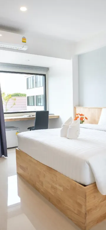 ห้องซูพีเรียร์ เตียงใหญ่ 1 เตียง