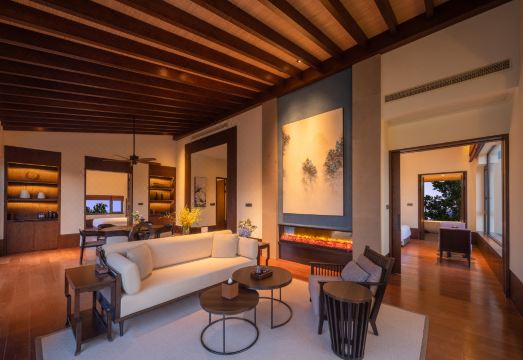 안란 호텔의 고급스러운 내부