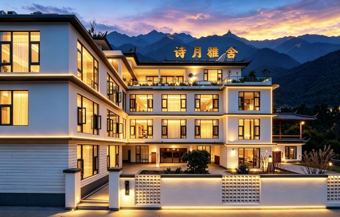 Bagua Town · Shi Yue Yashe Lune Villa Healing Courtyard Hotel (Jizu Mountain)