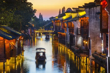 Wuzhen Homestay Отели рядом с достопримечательностью «Wu Village»