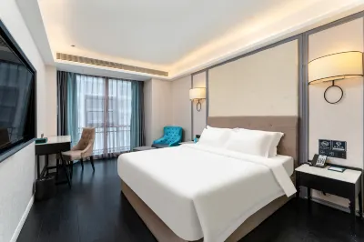 Jinan Xiyue Hotel (Zhangqiu Harmonious Plaza Branch) Hotel in zona Xueyuan Greenland