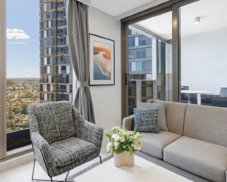 Meriton Suites George Street Hoteles en Parramatta