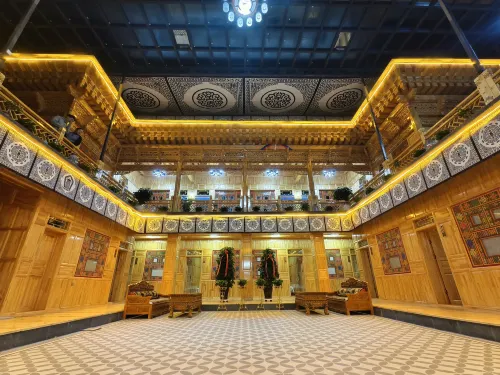 Xiahe Shiliuyuan Homestay - balcon