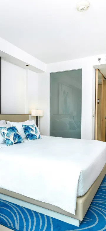 ห้องพักพร้อมเตียงคิงไซส์