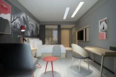 Shankee Coffee Style Hotel (Lanzhou Zhongchuan Airport Caihongcheng) Отели рядом с Аэропорт Ланьчжоу