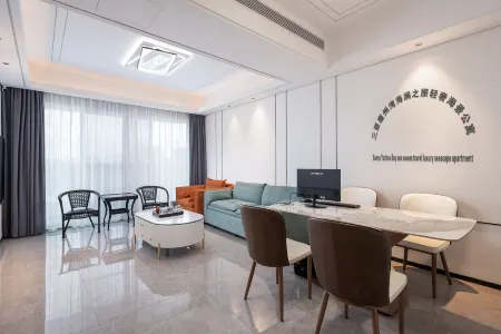 Sanya Yazhou Bay sea waves travel luxury seascape apartment Отели рядом с достопримечательностью «Даосский парк Небесные гроты»