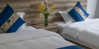 The Peace Inn - Elegantes Zimmer - Bergansicht (2 Betten)
