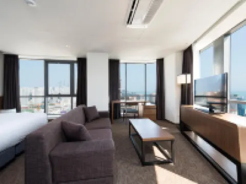 釜山海雲台温德姆華美達安可酒店 釜山酒店