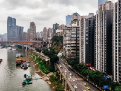 โรงแรมเอทัวร์ เอส ฉงชิ่ง เจียฟางเป่ย หงยาตง ริเวอร์วิว โรงแรมในฉงชิ่ง