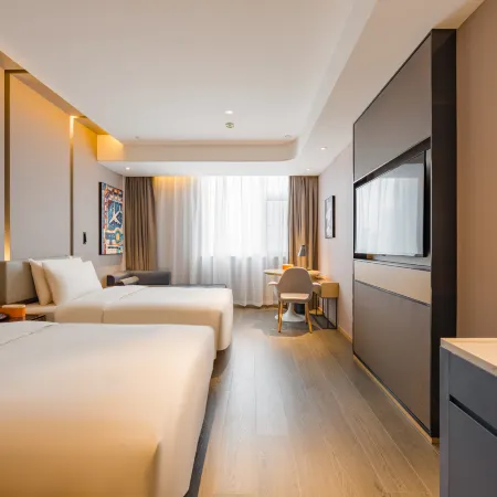 Langfang  Station Guangming Bridge Atour Hotels Hotels in Langfang