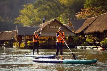 รูปภาพของเเพจังเกิลราฟท์ รีสอร์ทลอยน้ำ กาญจนบุรี