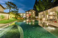 Cloud Hidden INS Villa | Mountain Private Cave Hot Spring Courtyard Retreat - 로맨틱